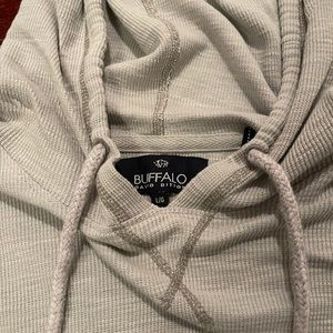 Men’s Buffalo thermal hoodie. Never worn.